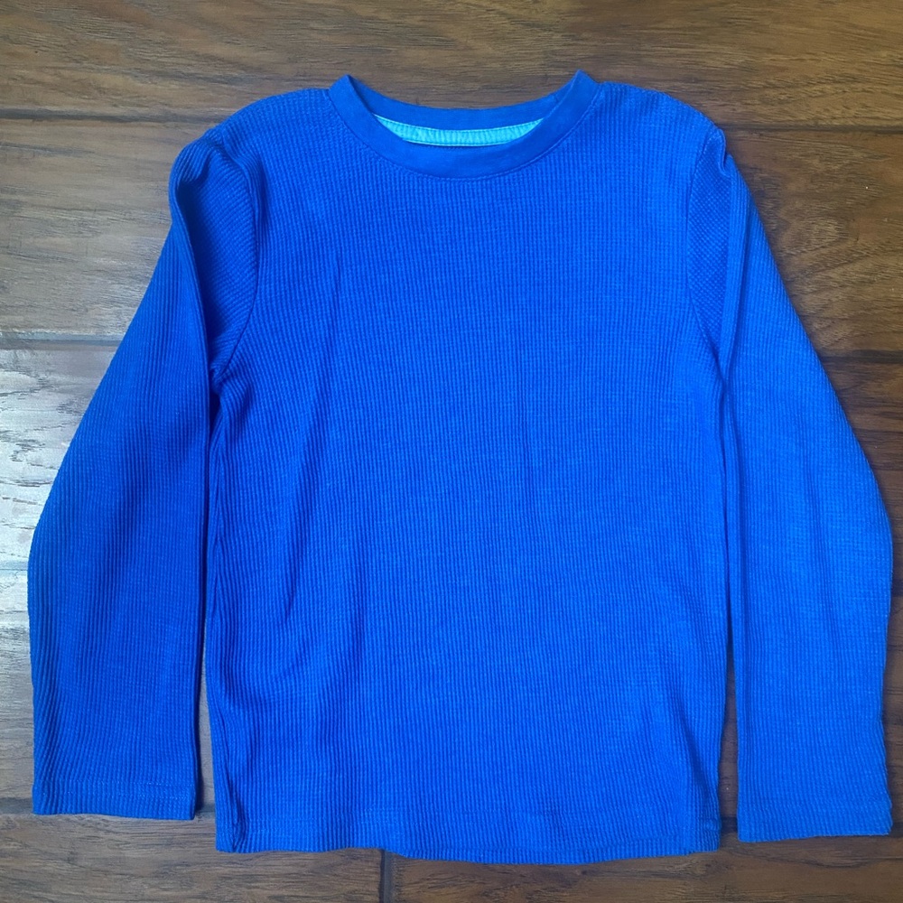Thereabouts Boys Blue Long Sleeve T Shirt Size 8 EUC